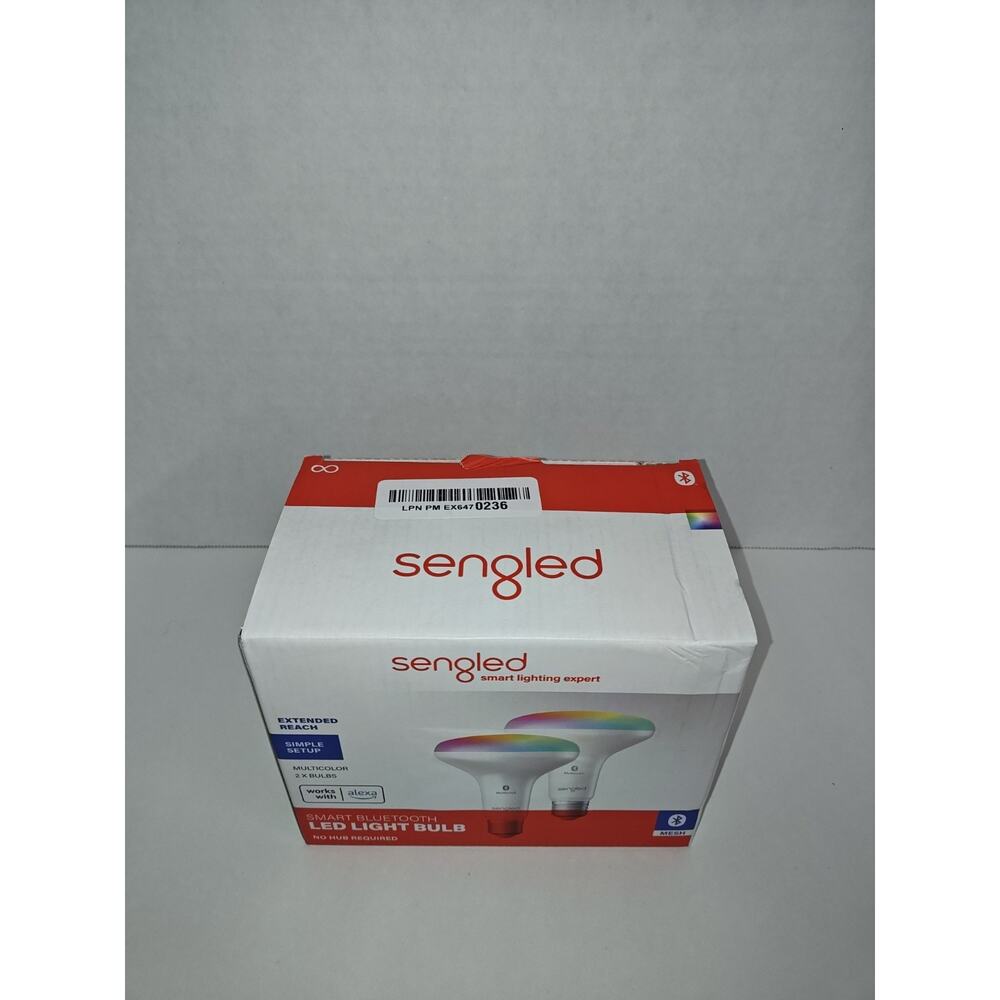 Sengled Alexa Multicolor Smart Flood LED Light Bulbs BR30 E26 65W 2 Pack